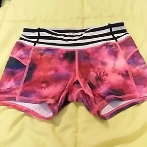 Champion multi-color work out shorts sz S NWOT